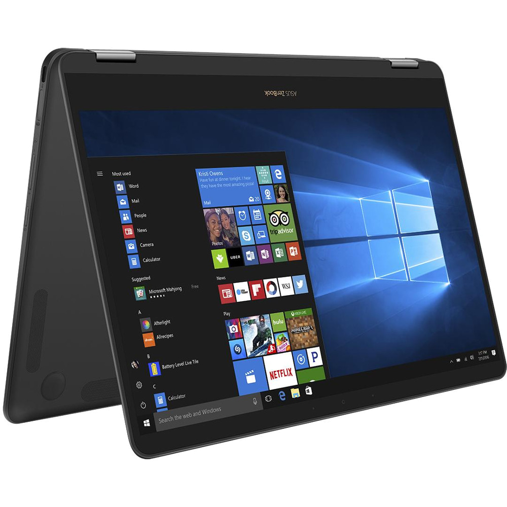 Laptop 2 in 1 Asus ZenBook Flip S UX370UA-C4059T, Intel Core i5-7200U, 8GB DDR3, SSD 256GB M.2, Intel HD Graphics, Windows 10