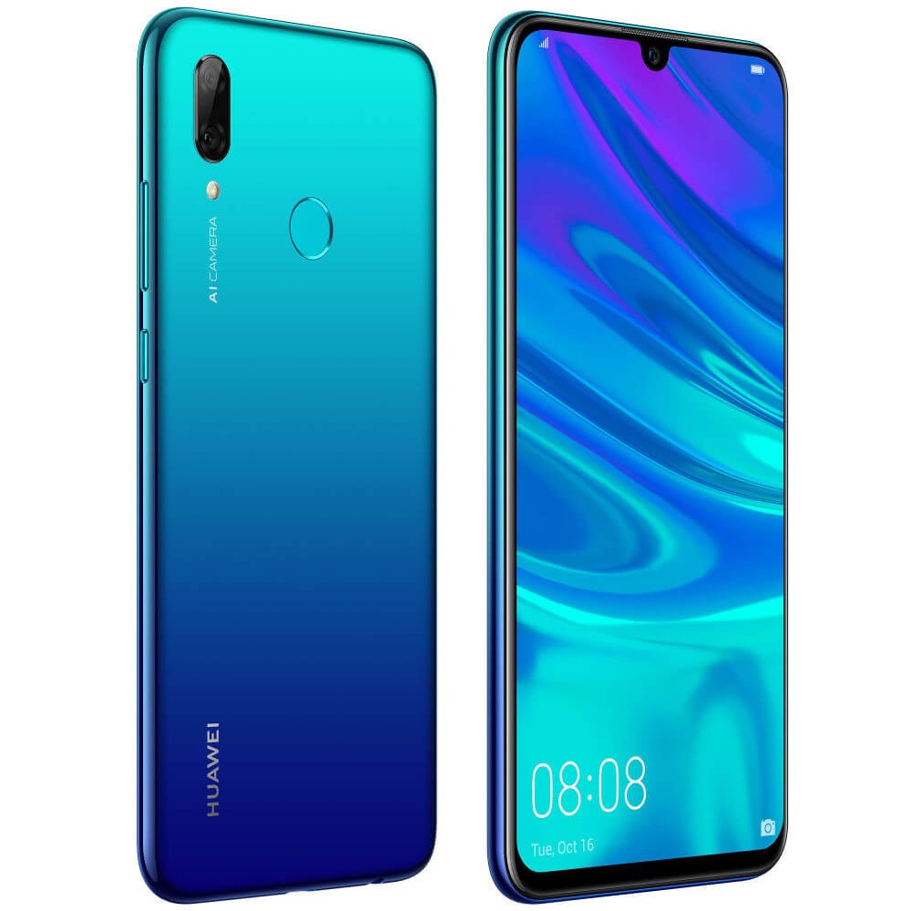 Telefon mobil Huawei P Smart (2019), 64GB, 4G, Dual SIM, Albastru