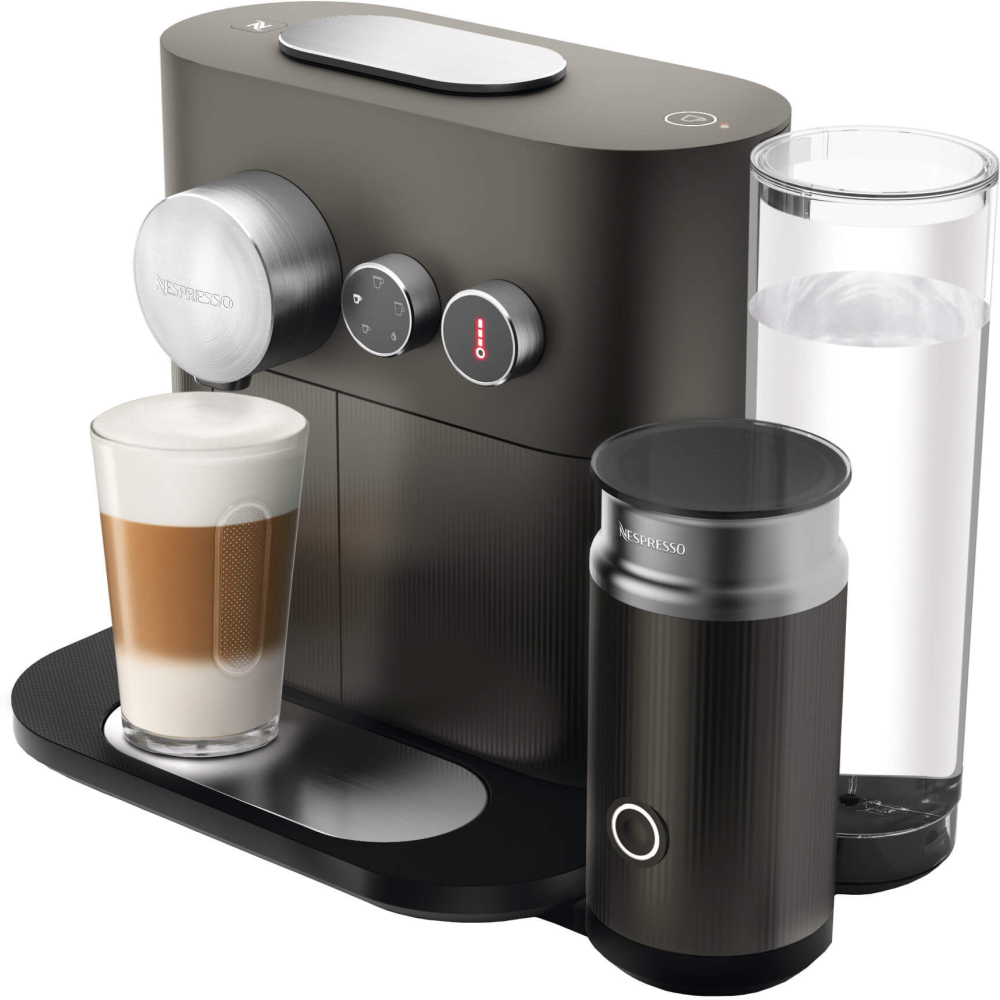 Espressor Nespresso Expert & Milk D85, 2090 W, 19 bar, 1.1 L, Gri Antracit