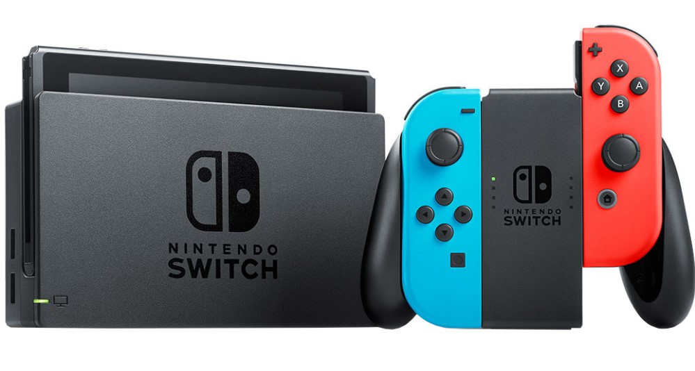 Consola Nintendo Switch, Rosu/Albastru