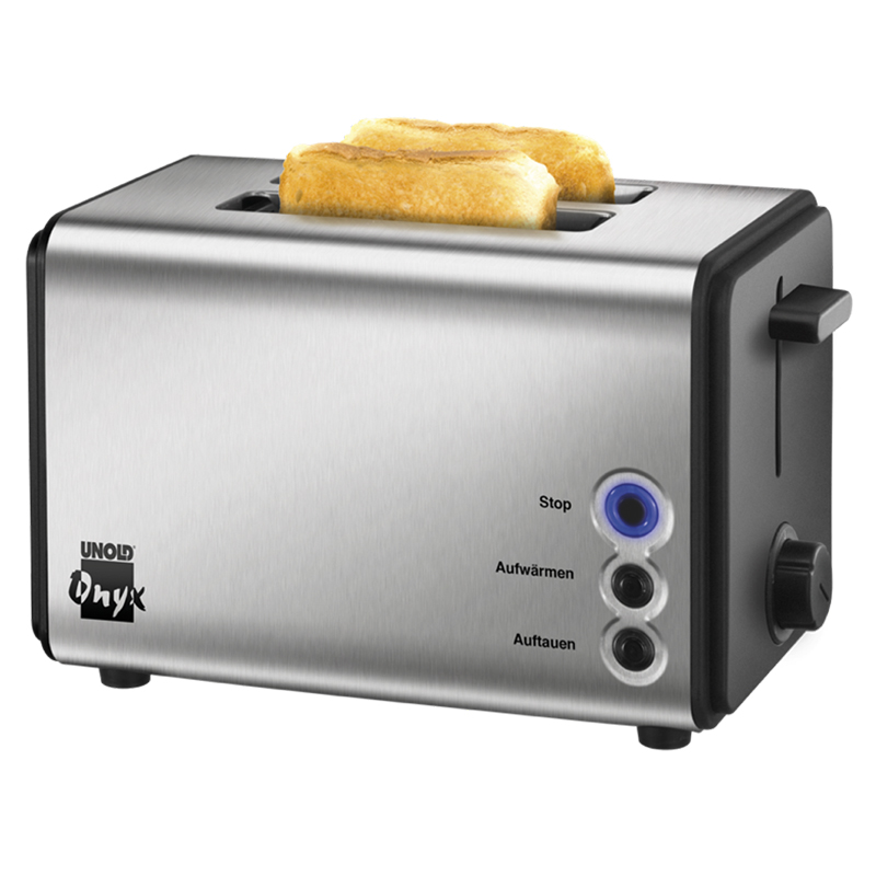  Prajitor de paine Unold U38015, 850 W, 2 felii de paine, Argintiu 