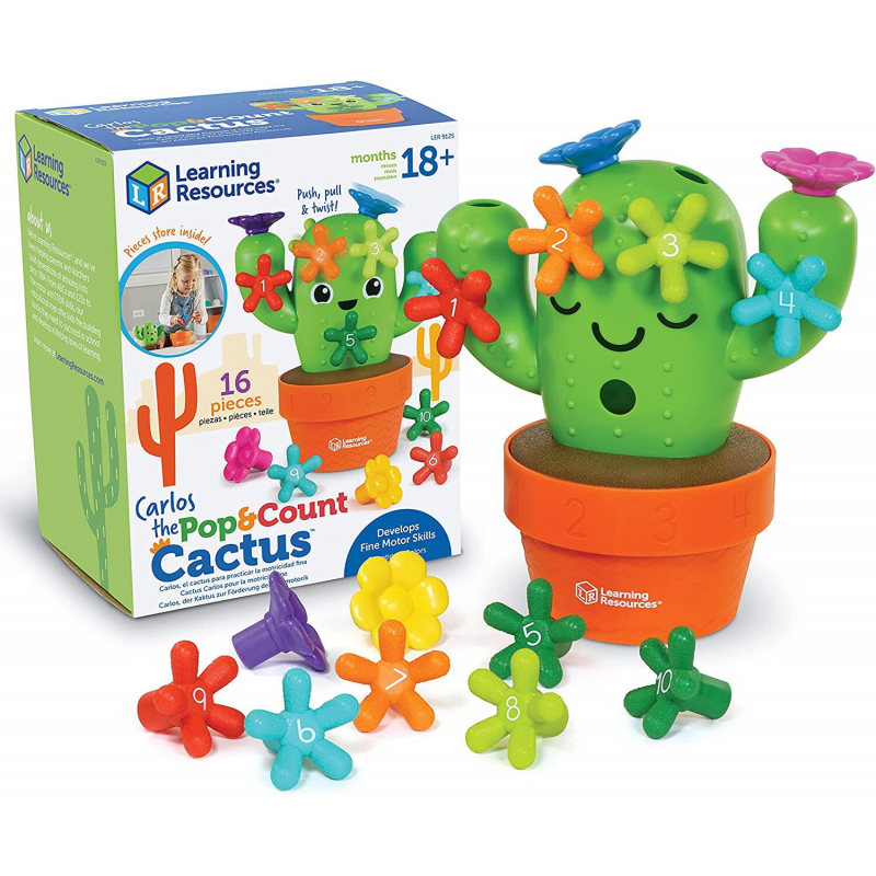 Joc de potrivire cu numere – Cactusul Carlos Jocuri pentru copii