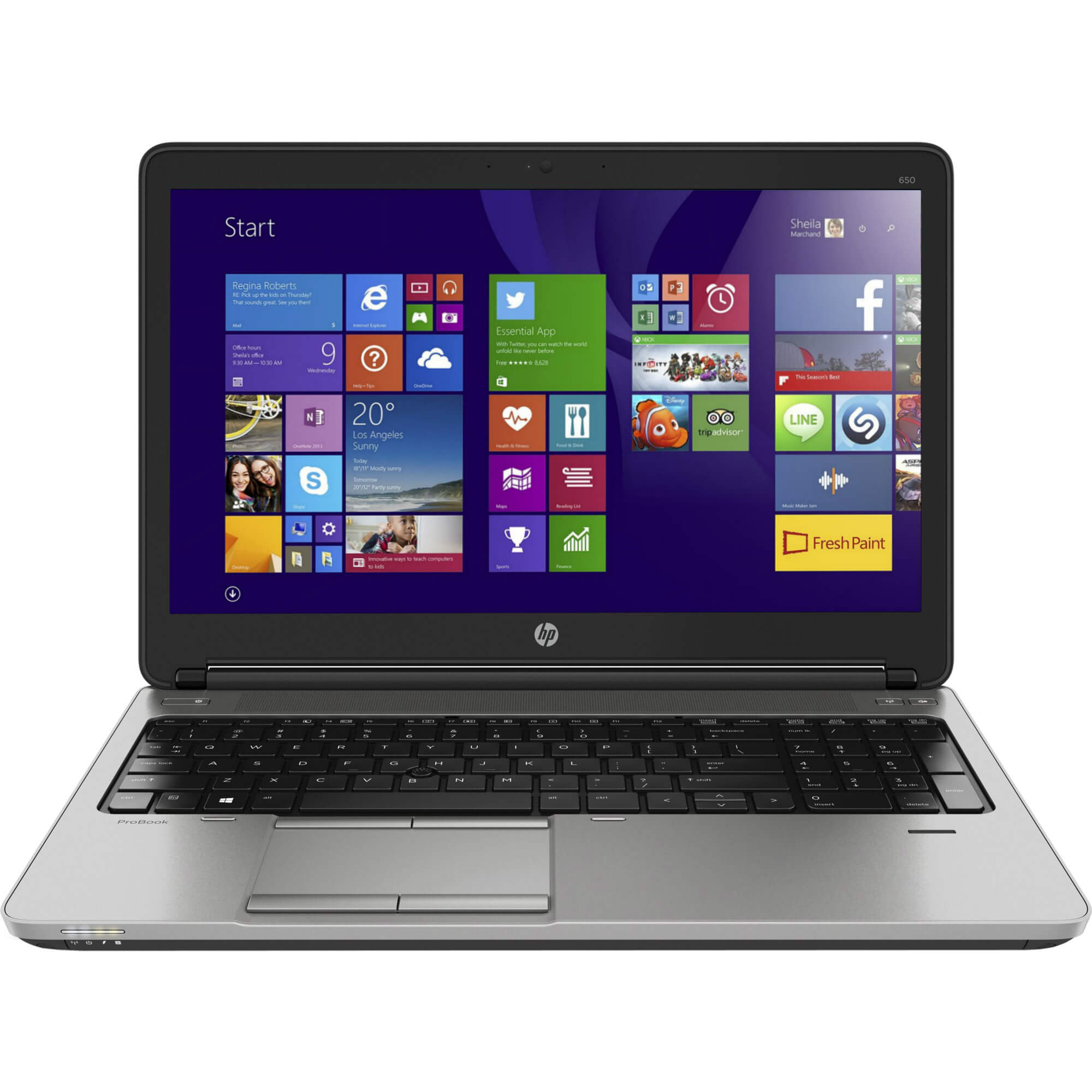 Laptop HP ProBook 650G1, Intel Core i3-4000M, 4GB DDR3, HDD 500GB, Intel HD Graphics, Windows 8