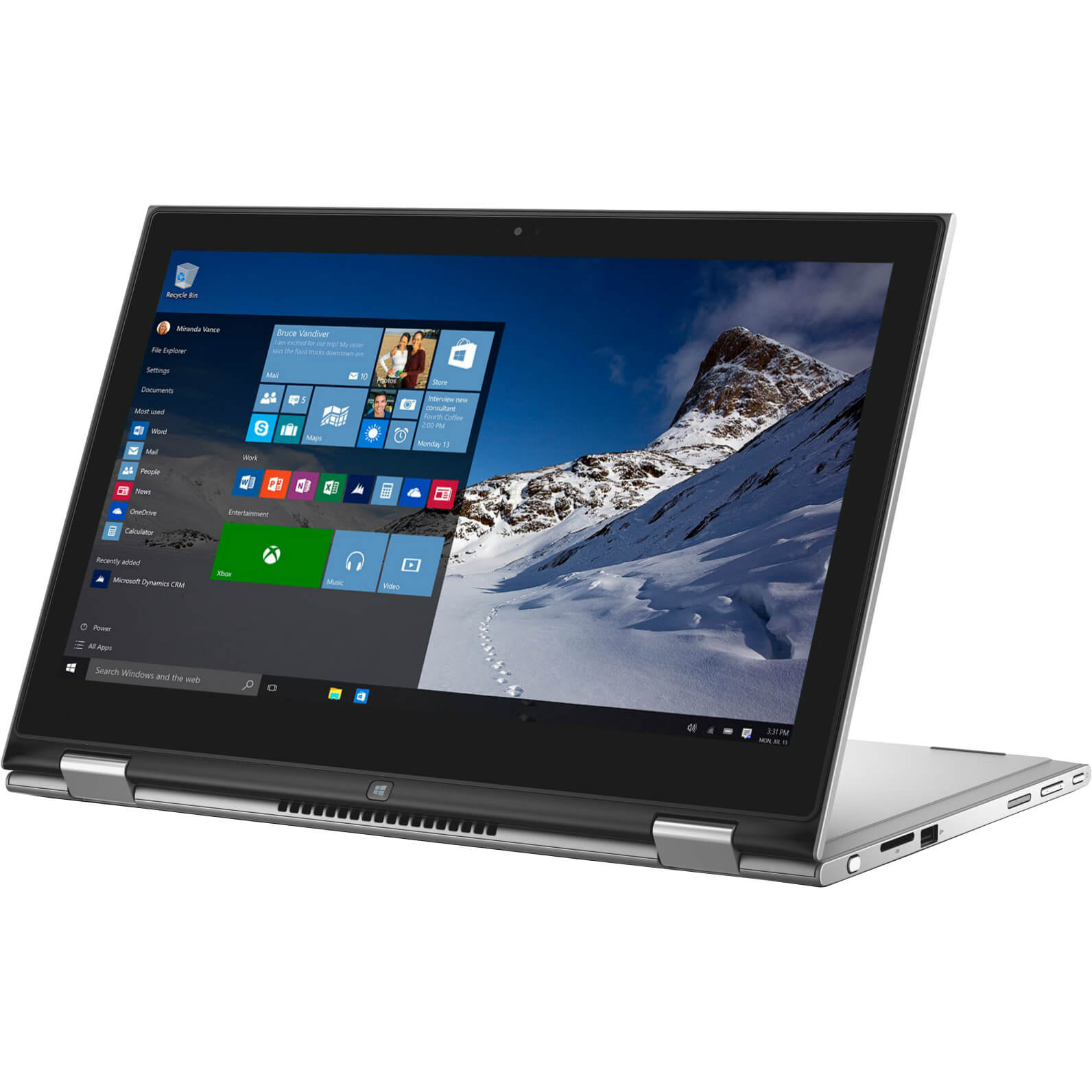  Laptop 2 in 1 Dell Inspiron 7359, Intel Core i7-6500U, 8GB DDR3, SSD 256GB, Intel HD Graphics, Windows 10 Home 