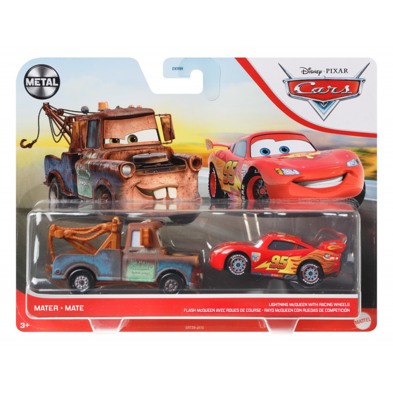 Set 2 masinute metalice Cars3 – Fulger McQueen si Bucsa Masinute
