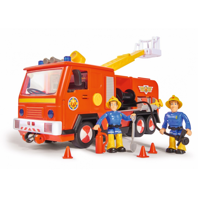  Masina Pompierului Sam Cu 2 Figurine Si Functiuni 
