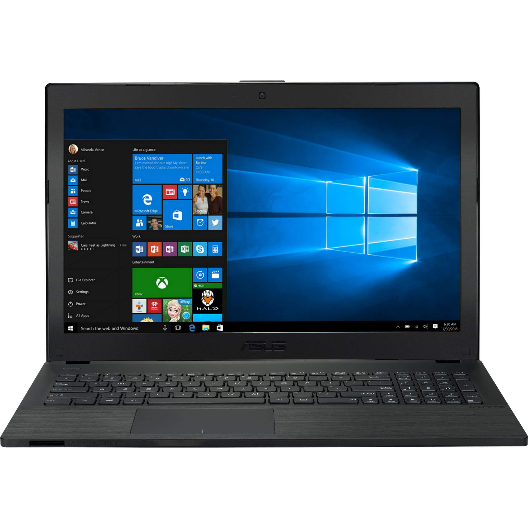  Laptop Asus P2520LA, Intel Core i7-5500U, 8GB DDR3, HDD 500GB, Intel HD Graphics, Windows 10 