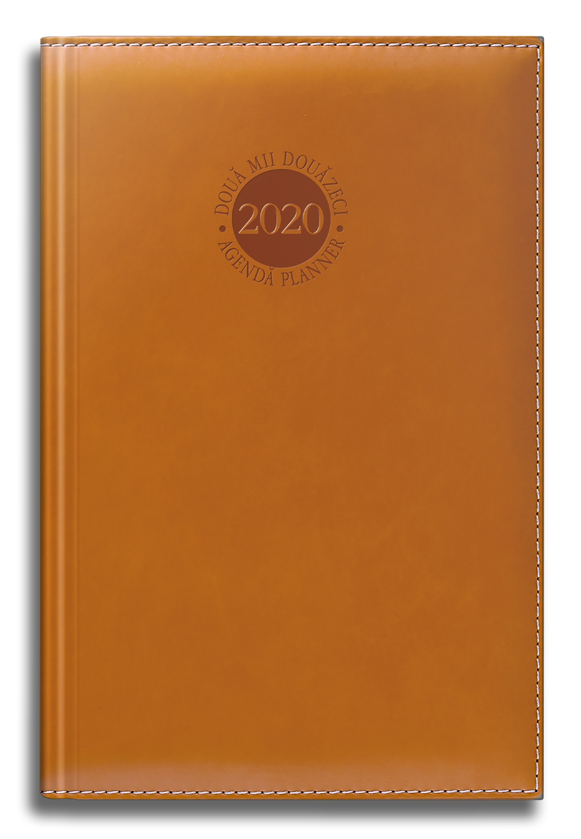 Agenda A5 Datata 352 File Premium Deluxe, Amsterdam Maro Margini Aurite 2020