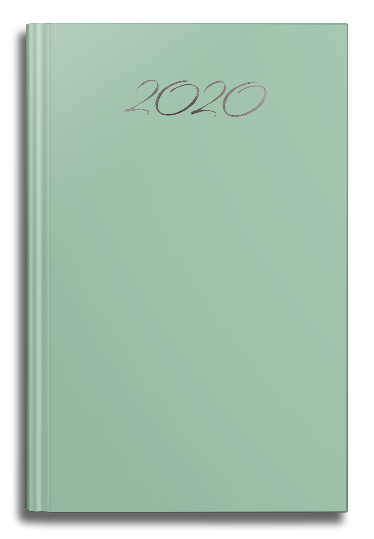 Agenda Datata Ro A5 352 Pagini, Coperta Buretata, Culoare Verde Pastel, 2020