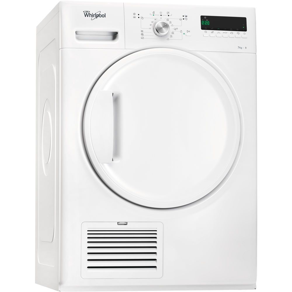  Uscator de rufe Whirlpool Supreme Dryer DDLX 70110, Condensare, 6th Sense, 7 kg, Clasa B 