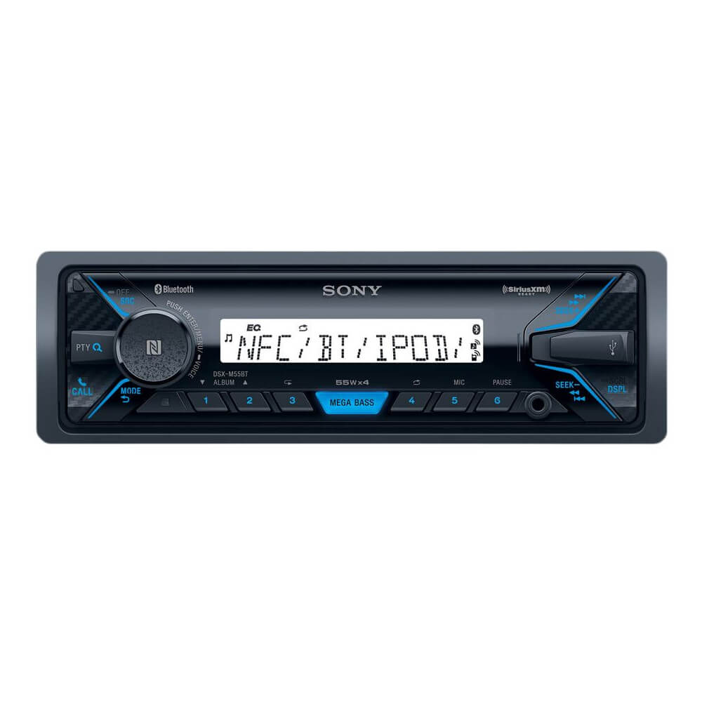  MP3 player auto Sony DSXM55BT.UC, 4 x 55 W, USB, AUX, NFC 