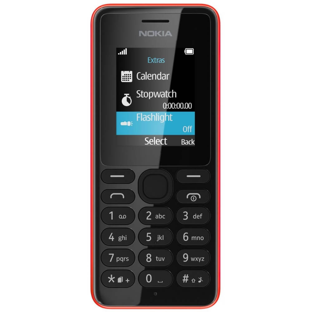  Telefon mobil Nokia 108, Rosu 