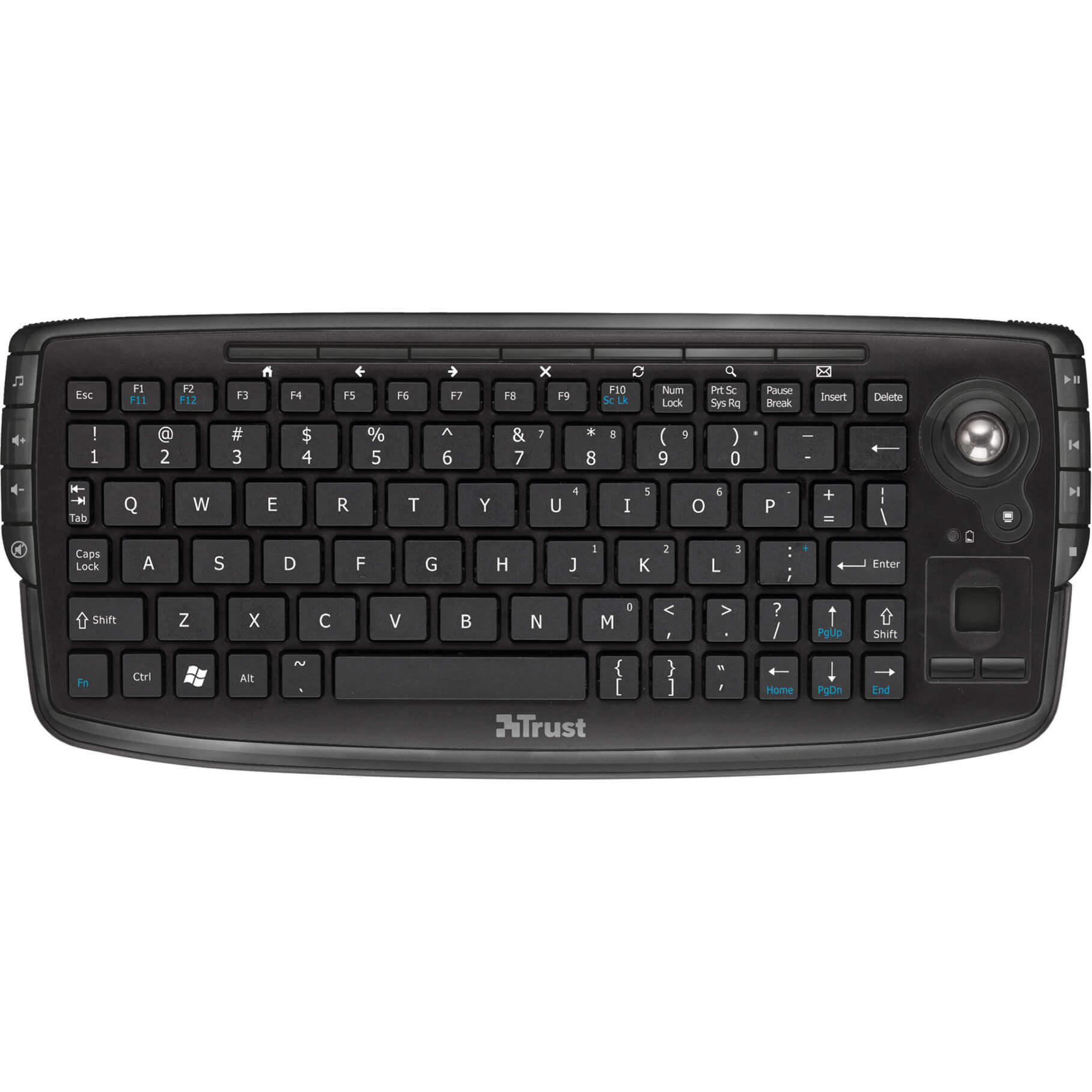 Tastatura Trust Adura 17911, Wireless, Touchpad