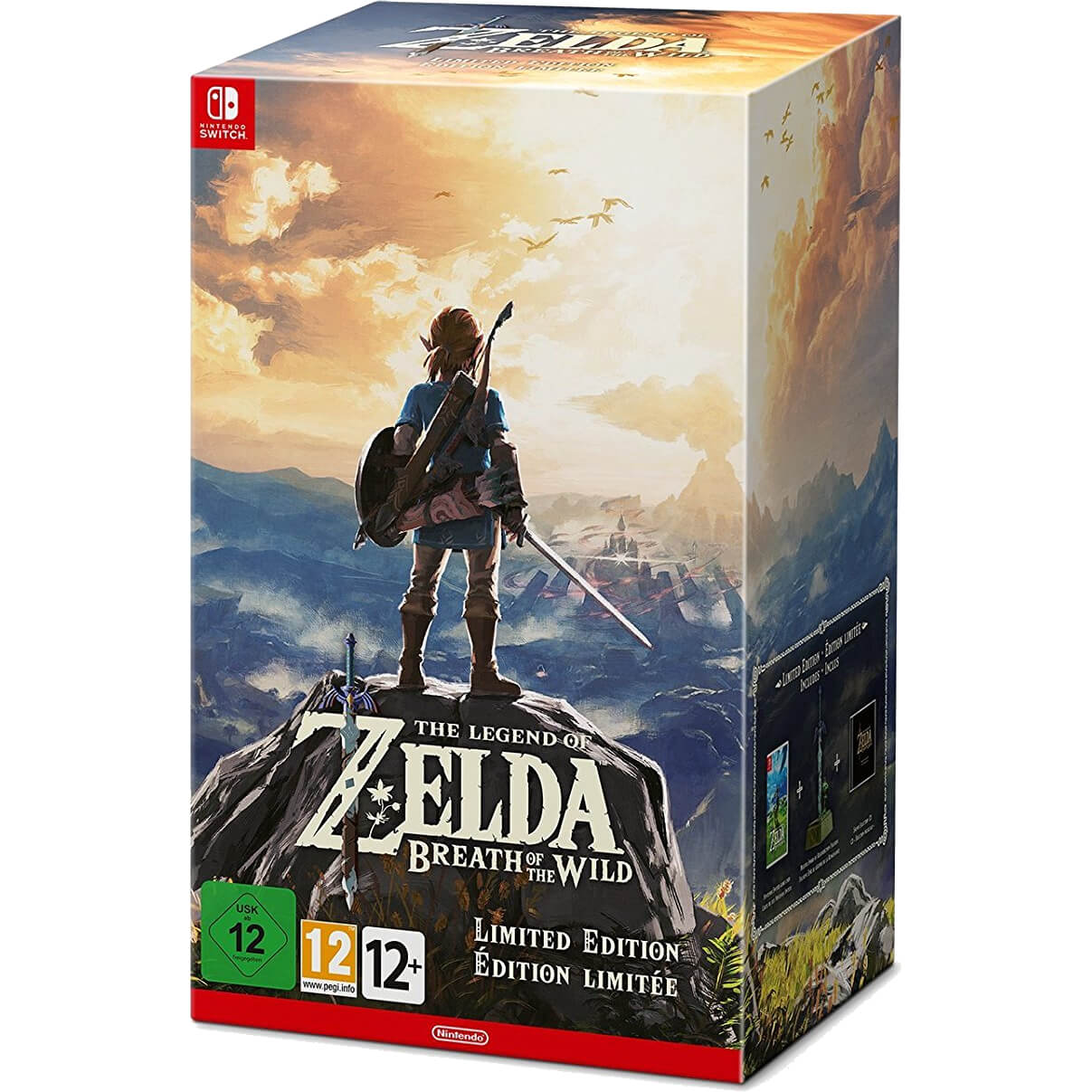  Joc Legend Of Zelda Breath Of The Wild Limited Edition pentru Nintendo Switch 
