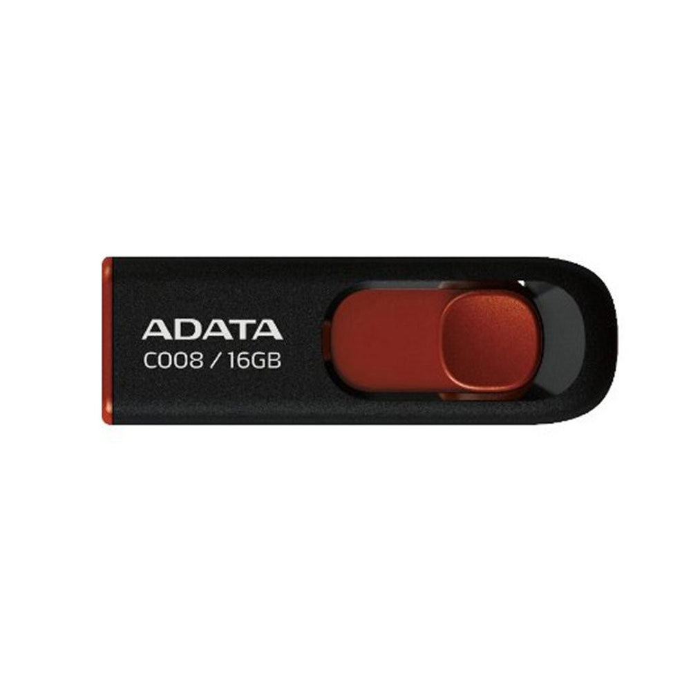  Memorie USB A-DATA AC008-16G-RKD, 16GB, USB 2.0, Negru 