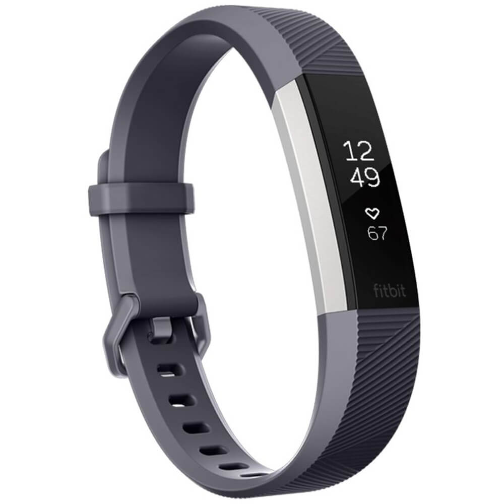 Smartband fitness Fitbit Alta HR, Marimea S, Gri