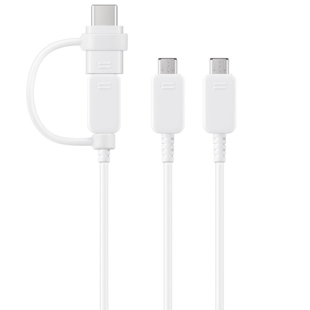  Cablu de date Samsung Multi Charging, USB - USB Type C, Alb 