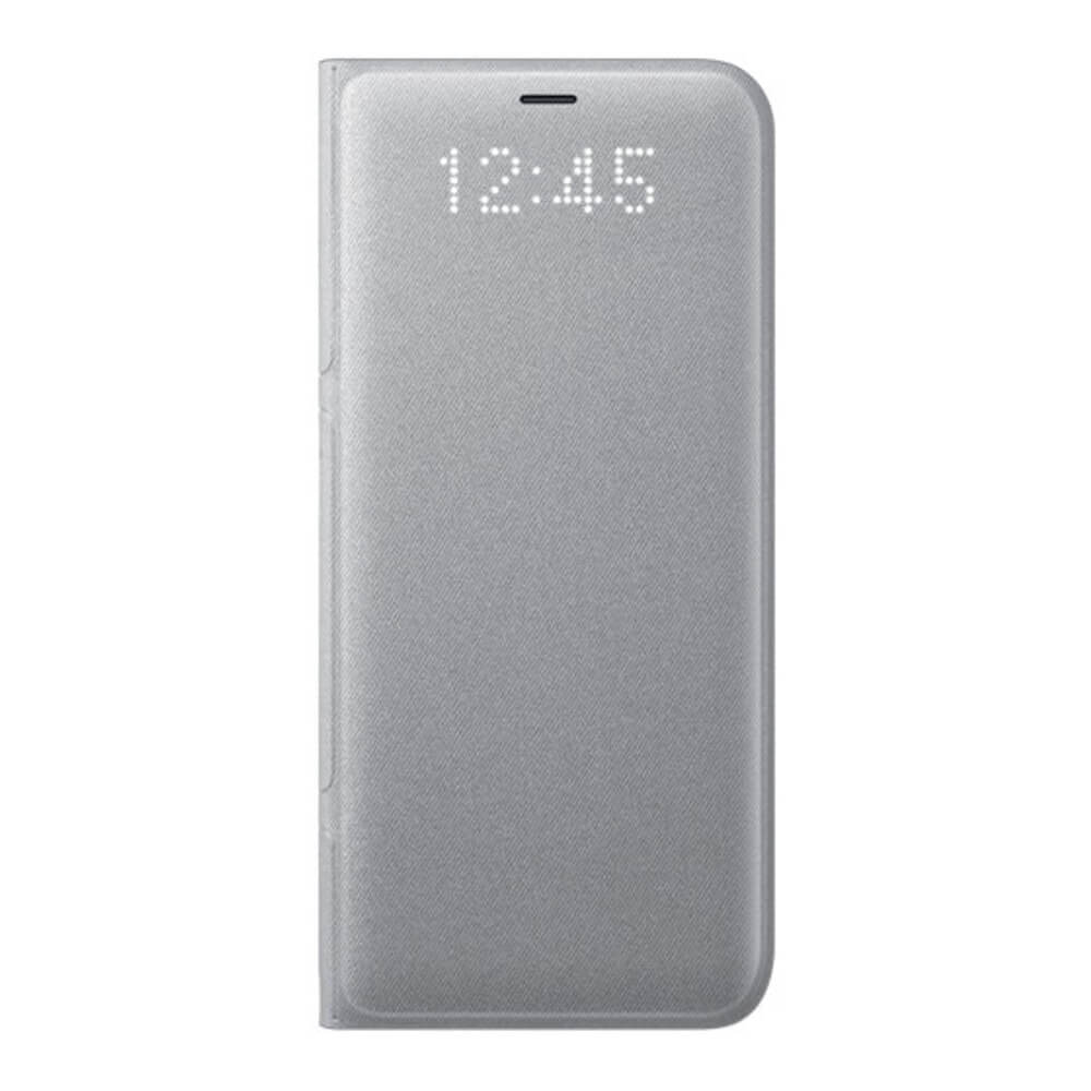 Husa LED View Samsung EF-NG950PSEGWW pentru Galaxy S8, Argintiu