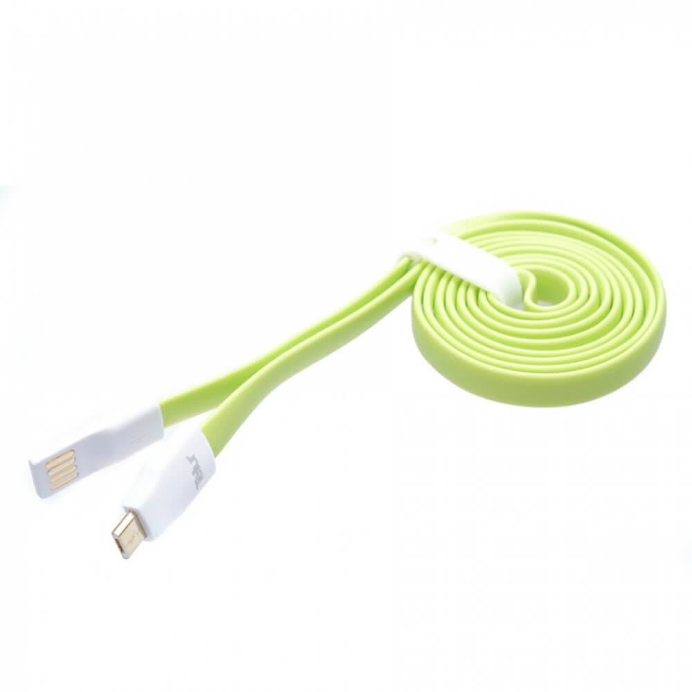  Cablu de date Tellur TLL155101, Micro USB, Verde 