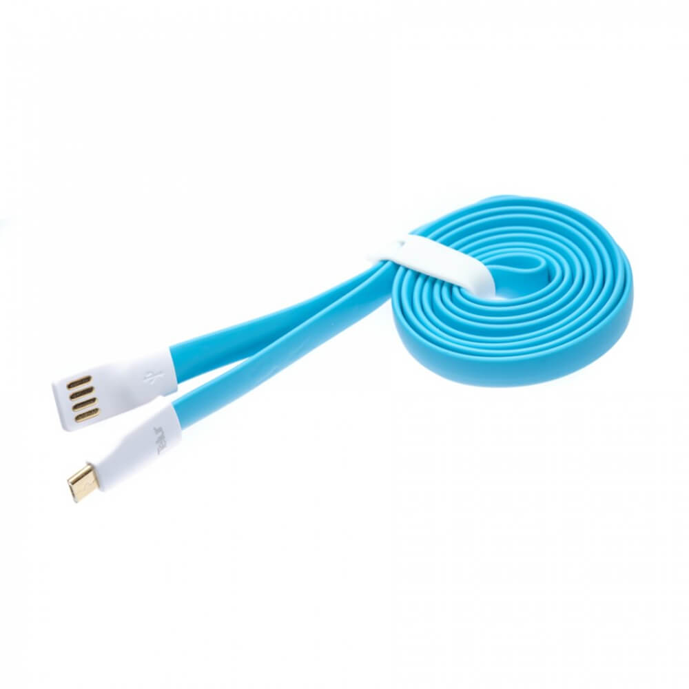  Cablu de date Tellur TLL155091, Micro USB, Albastru 