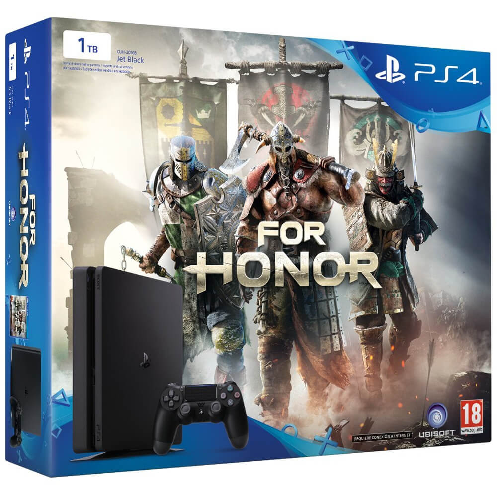 Consola Sony PS4 Slim (PlayStation 4), 1TB + For Honor