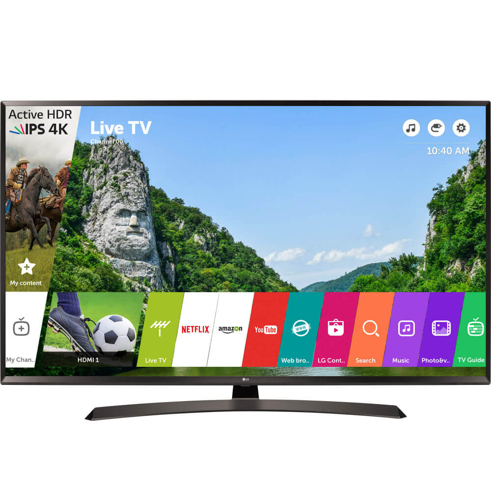 Televizor Smart LED, LG 43UJ634V, 109 cm, Ultra HD 4K