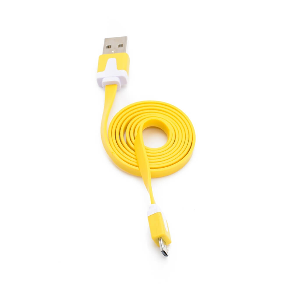  Cablu de date E-Boda CML 100, Micro USB, Galben 