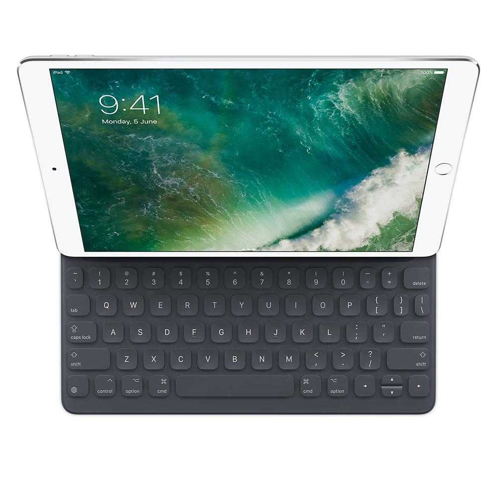  Tastatura Apple Smart Keyboard pentru iPad Pro 10.5", Negru 