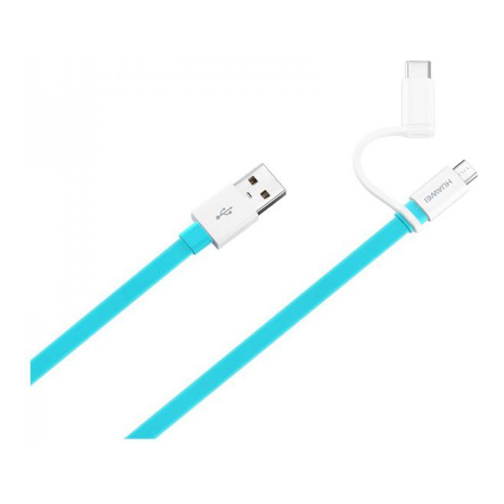  Cablu de date Huawei AP55S, USB - USB Type C, 1.5 m, Albastru 