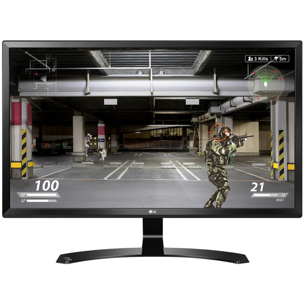 Monitor Gaming LED IPS LG 27UD58-B, 27", Ultra HD 4K, Negru