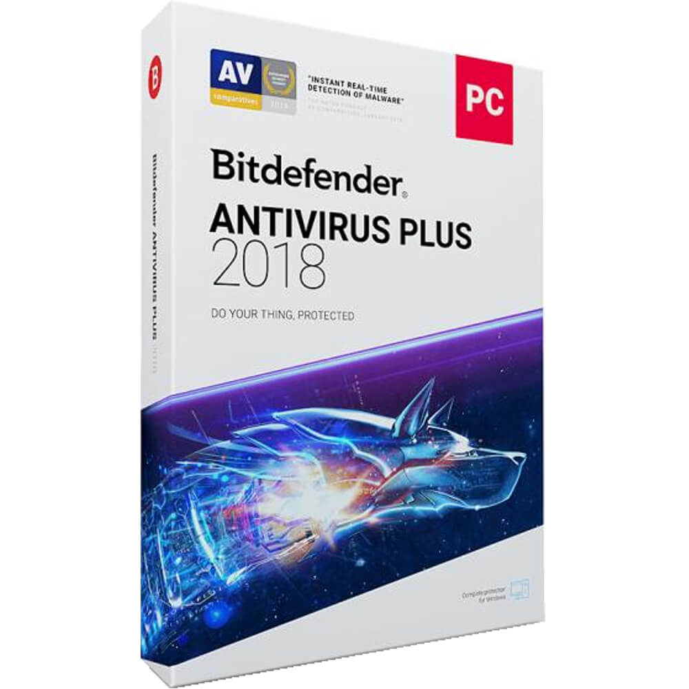 Bitdefender Antivirus Plus 2018, 1 an, 1 utilizator