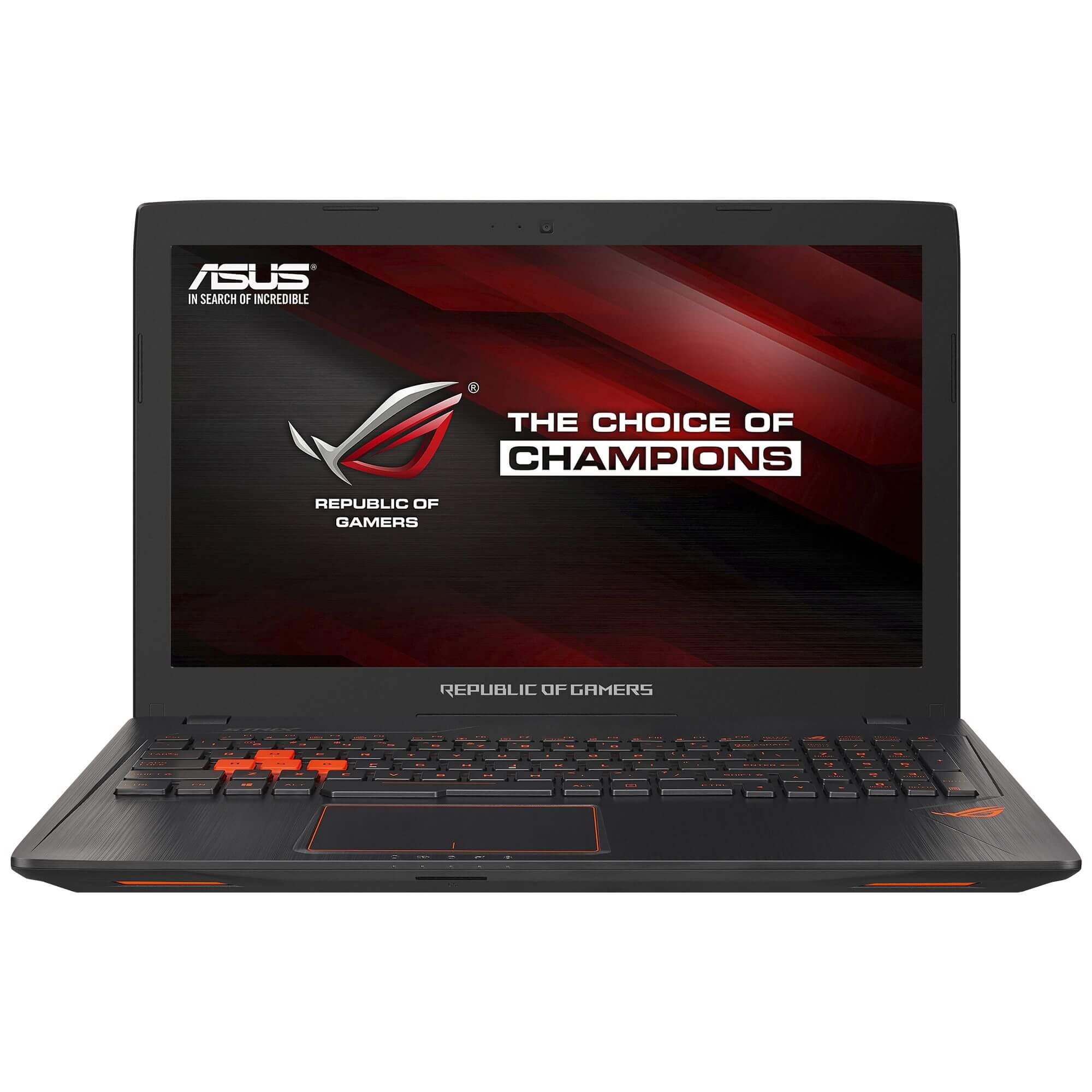Laptop Gaming Asus GL553VD-FY009. Intel Core i7-7700HQ, 8GB DDR4, HDD 1TB, nVidia GeForce GTX 1050 4GB, Endless OS