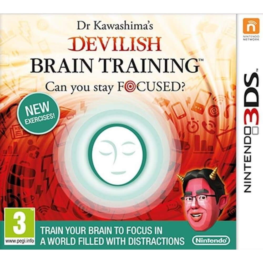 Joc Nintendo 3DS Devilish Brain Training Dr Kawashimas