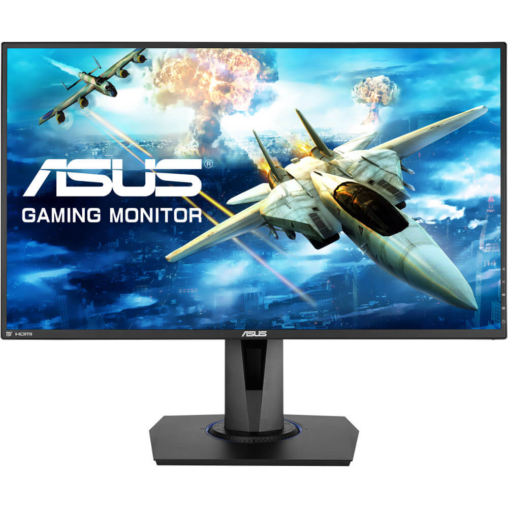  Monitor Gaming LED Asus VG275Q, 27", Full HD, 75Hz, 1ms, Dual HDMI, Display Port, FreeSync, Flicker Free, Negru 