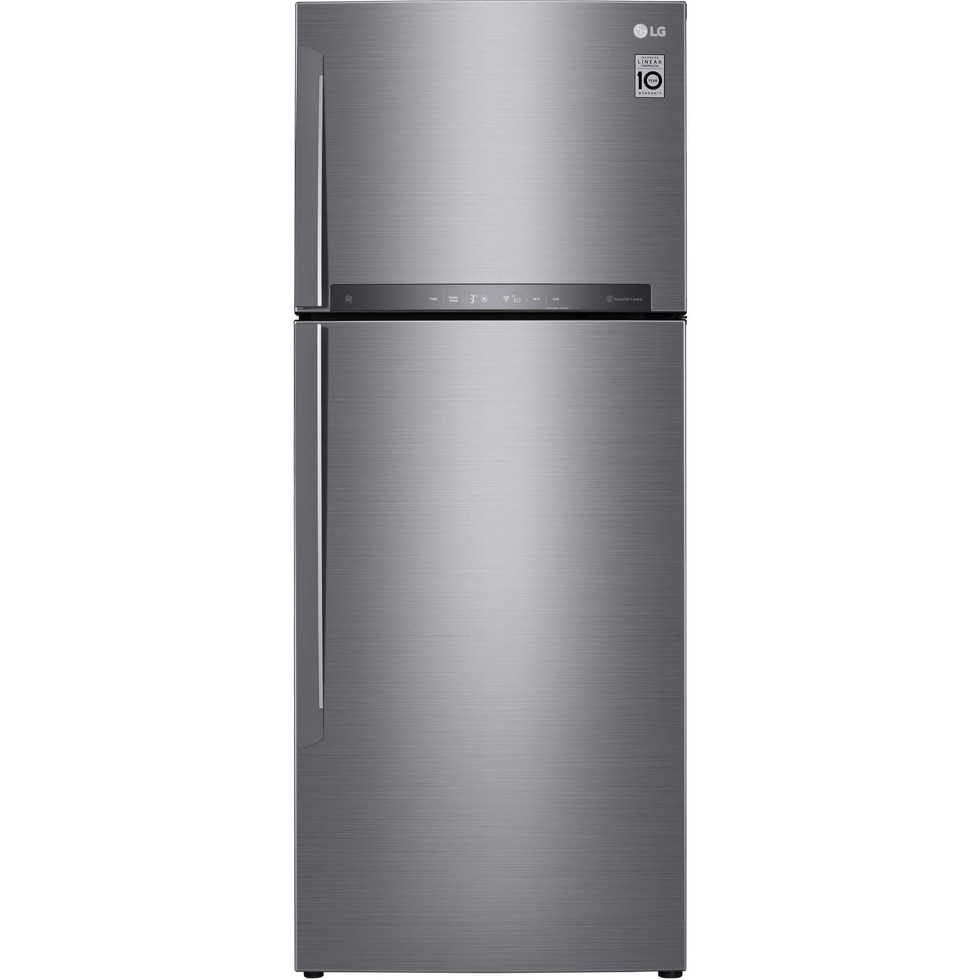 Frigider cu doua usi LG GTB574PZHZD, No Frost, 438 l, Clasa E