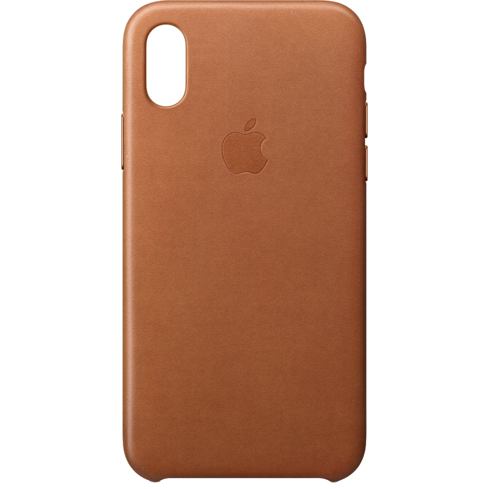 Carcasa de protectie Apple MQTA2ZM/A pentru iPhone X, Maro