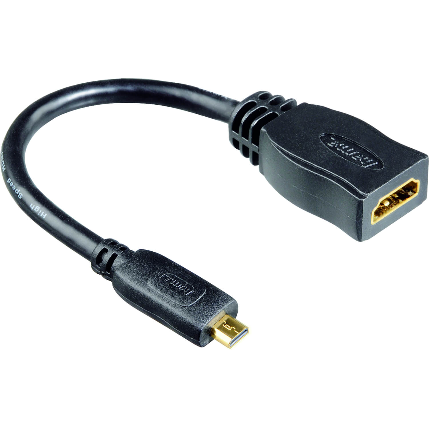  Adaptor Hama 122236, HDMI - micro HDMI 