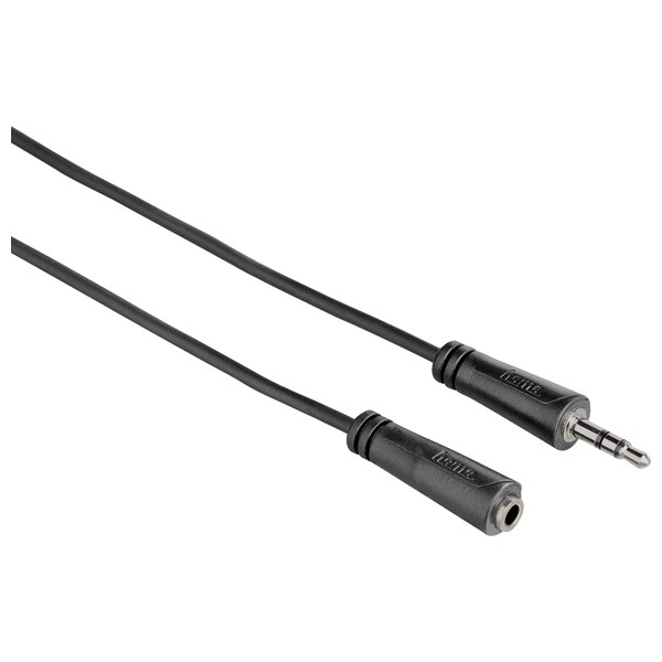 Cablu Hama 122314, 1X 3.5mm Jack plug - 1X 3.5mm Jack socket, 3m