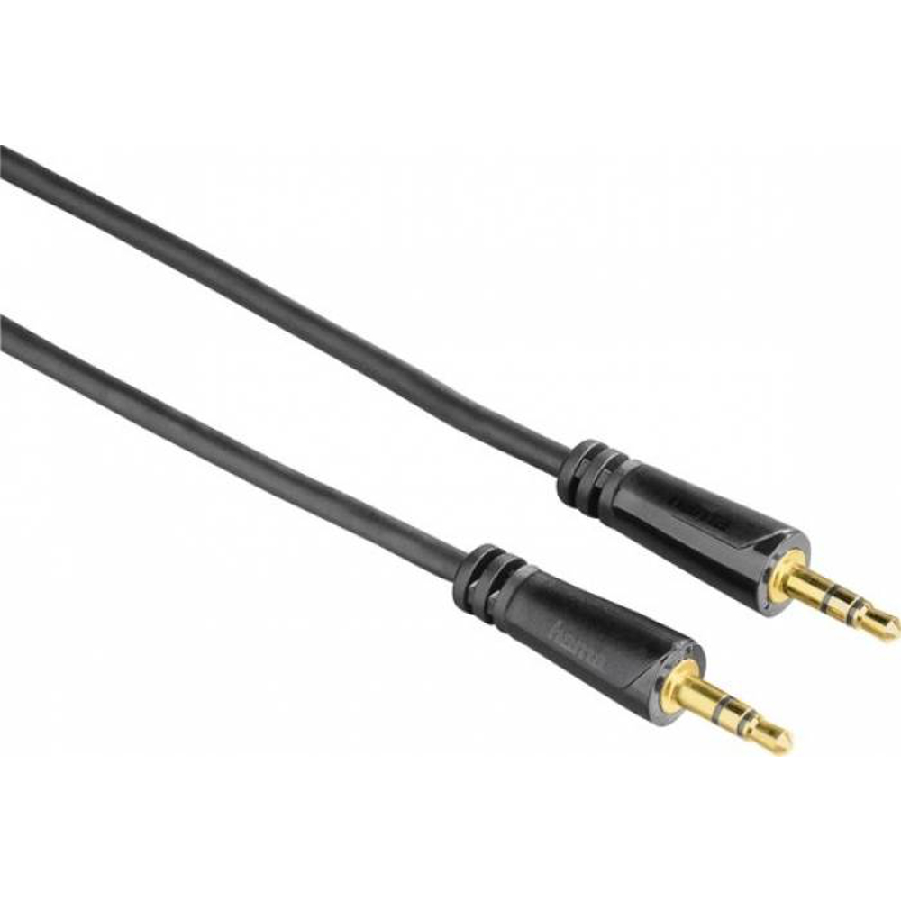 Cablu audio Hama 122320, 2 x Jack 3.5 mm, 5 m