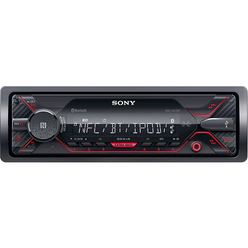 MP3 player auto Sony DSX-A410BT, USB, Bluetooth, NFC