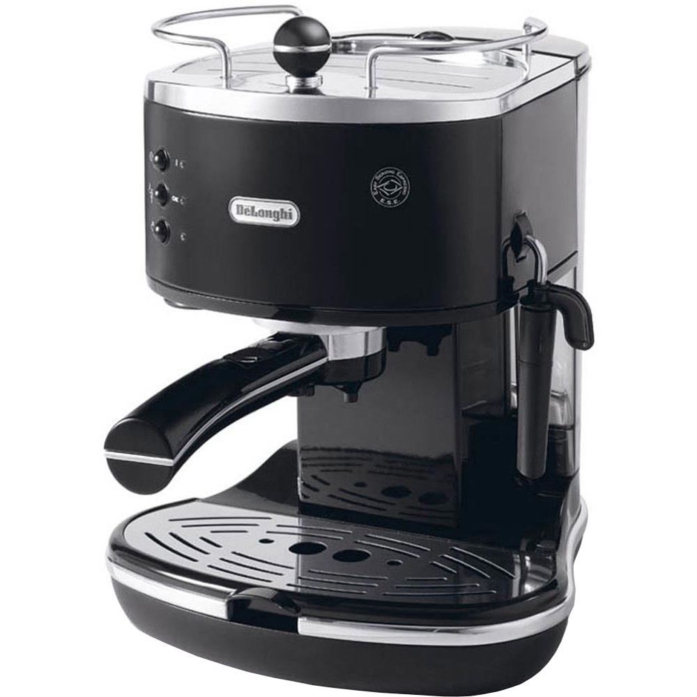 Espressor Manual Delonghi Icona Eco311.bk, 1100 W, 1.4 L, 15 Bar, Negru