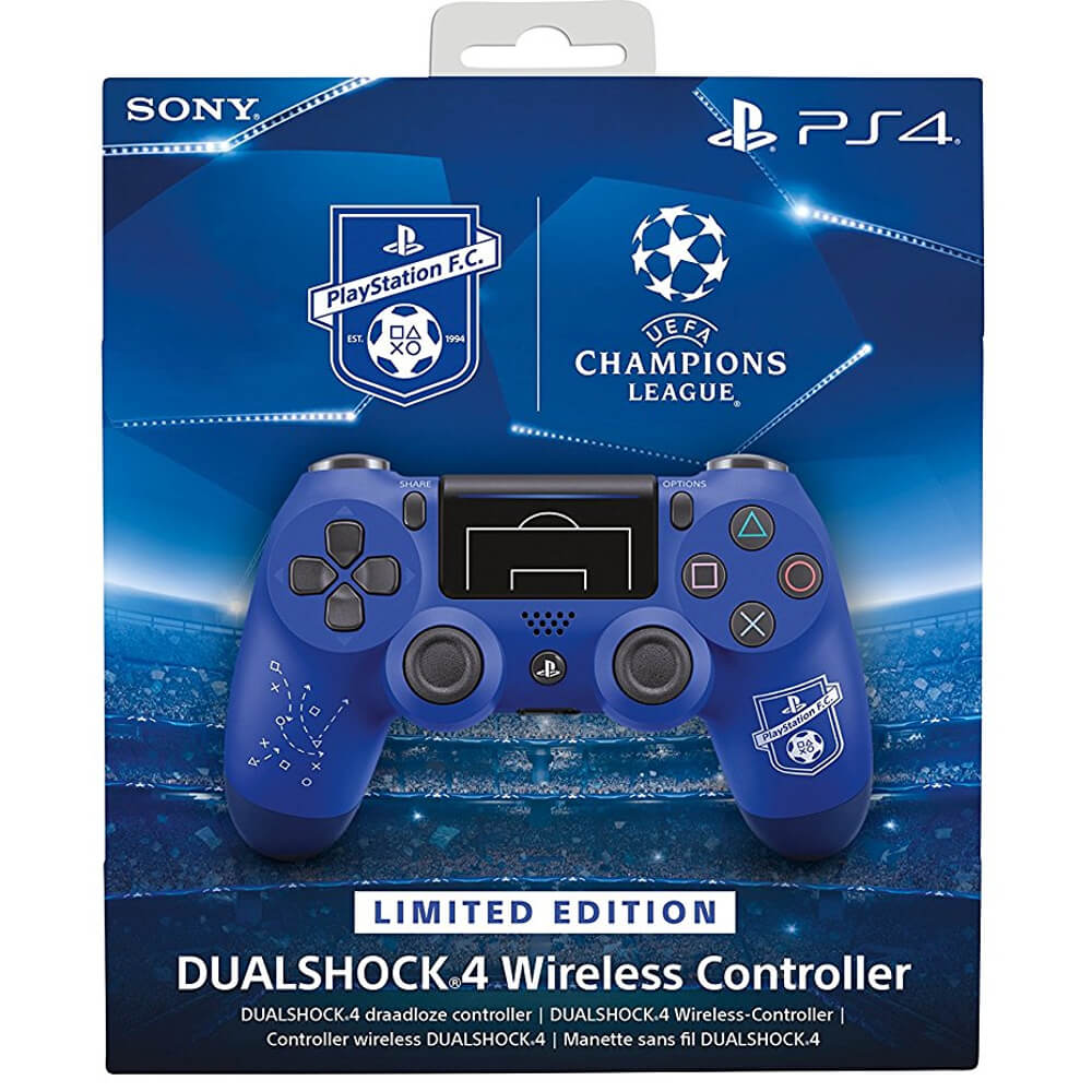  Controller Sony DualShock 4 V2 pentru PS4, FC Limited Edition, Albastru 