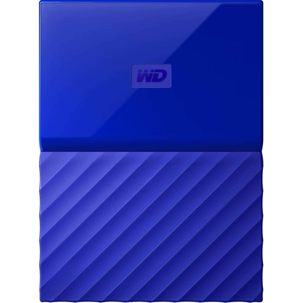  HDD extern Western Digital My Passport, 4TB, 2.5", USB 3.0, Albastru 