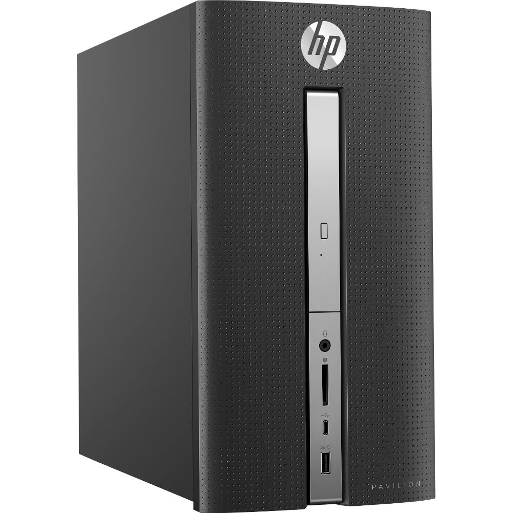  Sistem Desktop PC HP Pavilion 570-a100nq, AMD A6-9200, 4GB DDR4, HDD 1TB, AMD Radeon R4, Free DOS 