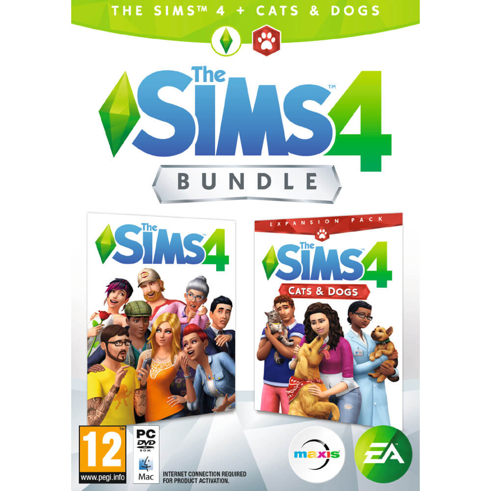 Joc PC The Sims 4 + Cats & Dogs Expansion Bundle