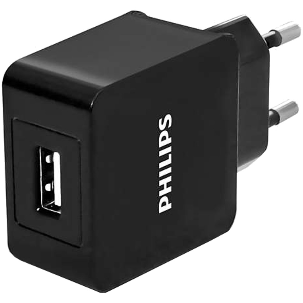  Incarcator retea Philips DLP2309/12, USB, Negru 