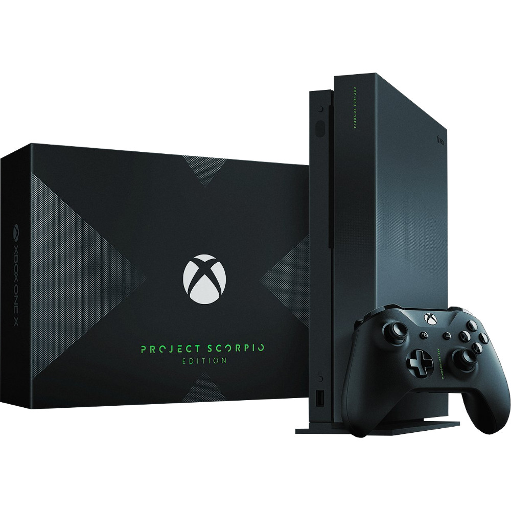 Consola Microsoft Xbox One X Project Scorpio Edition, 1TB, Negru