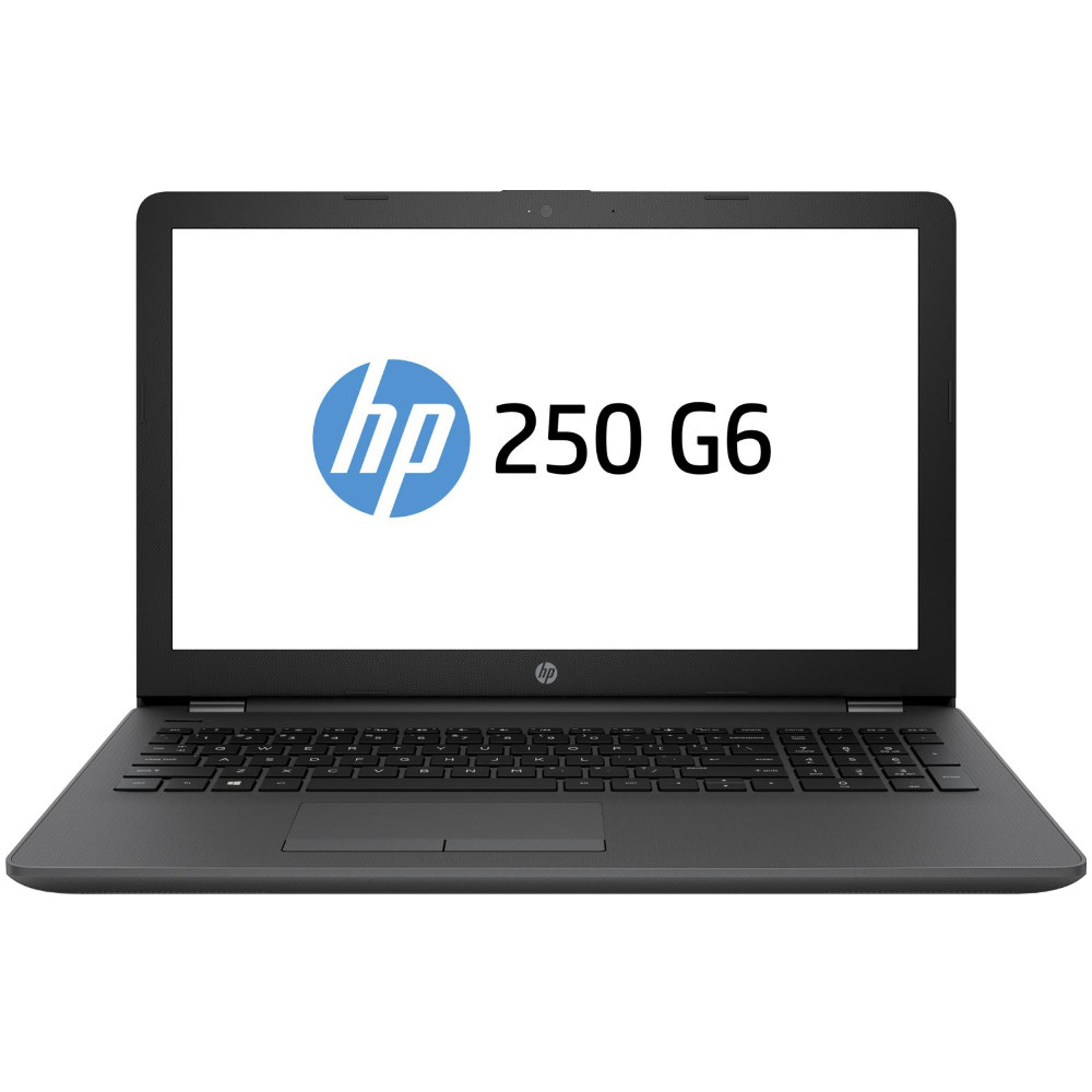 Laptop HP 250 G6, Intel Core i3-6006U, 4GB DDR4, SSD 128GB, Intel HD Graphics, Windows 10 Pro
