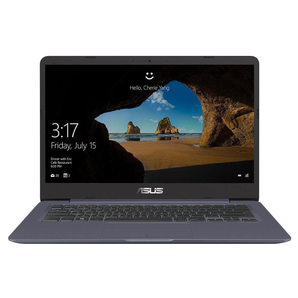 Laptop Asus Vivobook S14 S406UA-BM033T, Intel Core i7-8550U, 8GB DDR3, SSD 256GB, Intel HD Graphics 620, Windows 10