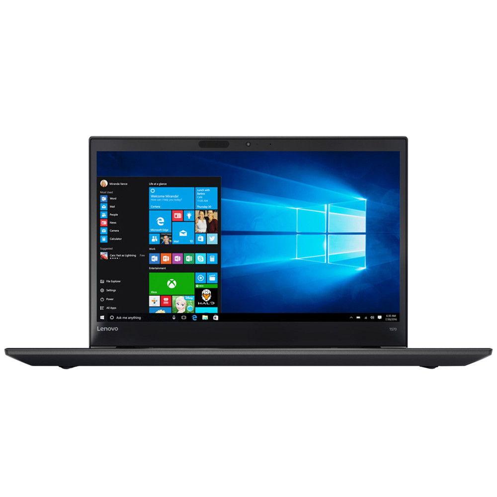 Laptop Lenovo ThinkPad T570, Intel Core i7-7500U, 8GB DDR4, SSD 256GB, Intel HD Graphics, Windows 10 Pro